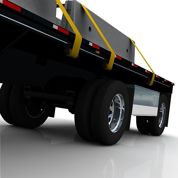 lwo transcraft spread axle trailer - Transcraft TL2000 spread axle by bansheewoj